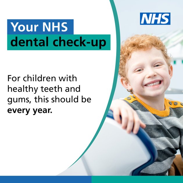 Social media assets NHS Dental Practice Recall Campaign Resource Centre
