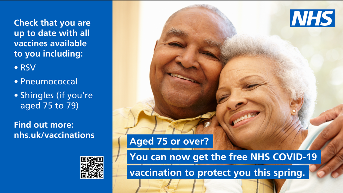 NHS Launches Spring COVID-19 Vaccination Programme for Over-75s and Vulnerable Groups