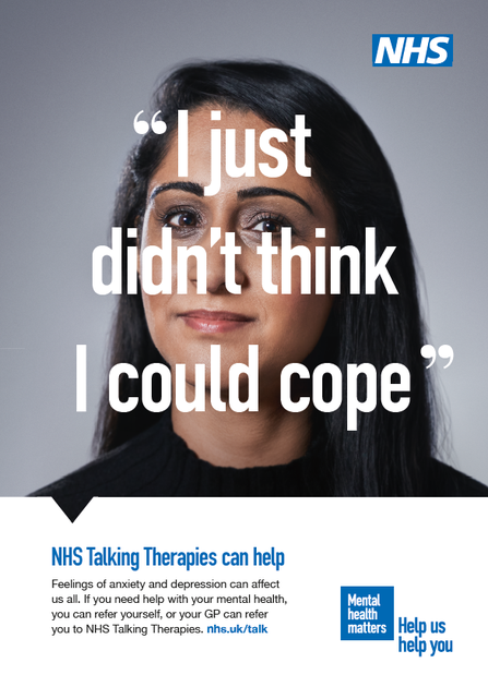 A3 and A4 posters | Accessing NHS Mental Health Services | Campaign ...