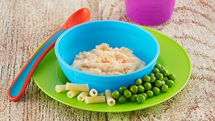 Cheesy pasta and peas - Weaning recipes - Start for Life - NHS