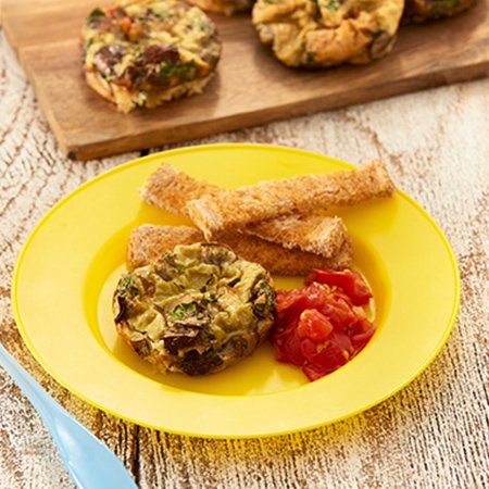 Egg and mushroom cups - Weaning recipes - Start for Life - NHS