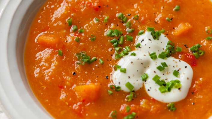 Vegetable and lentil soup - Recipes - Healthier Families - NHS