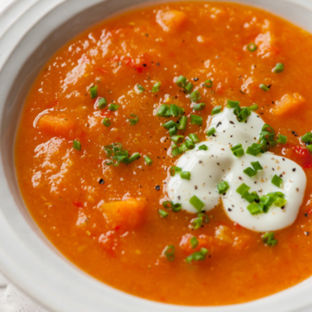 Vegetable and lentil soup - Recipes - Healthier Families - NHS