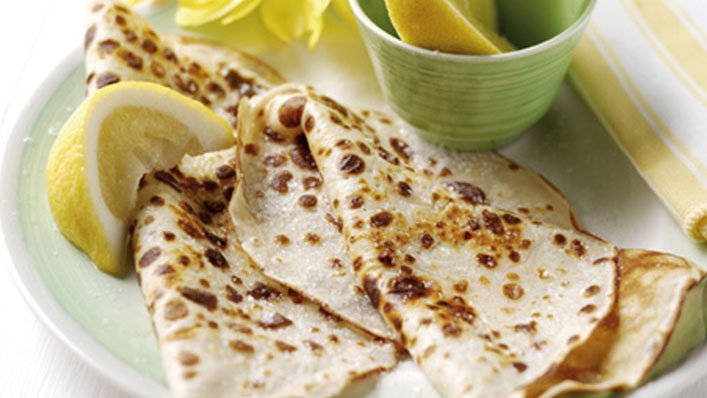Easy sugar and lemon pancakes - Recipes - Healthier Families - NHS