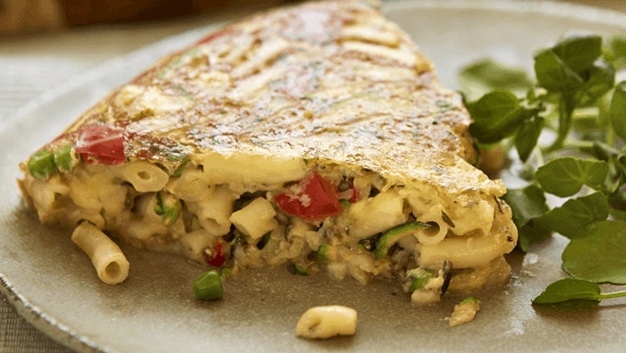 Mac and veg slices - Recipes - Healthier Families - NHS