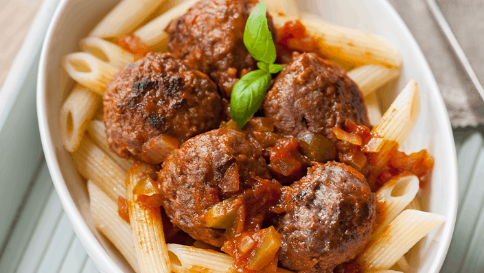 Meatballs and tomato sauce - Recipes - Healthier Families - NHS