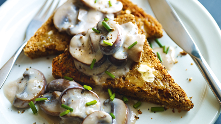 Mushrooms on toast - Recipes - Healthier Families - NHS