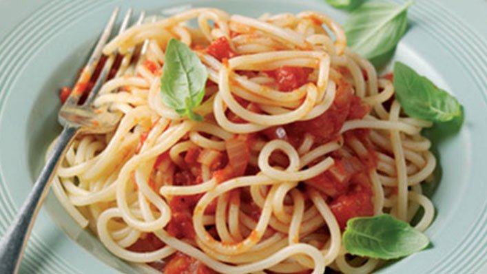 Pasta and tomato sauce - Recipes - Healthier Families - NHS