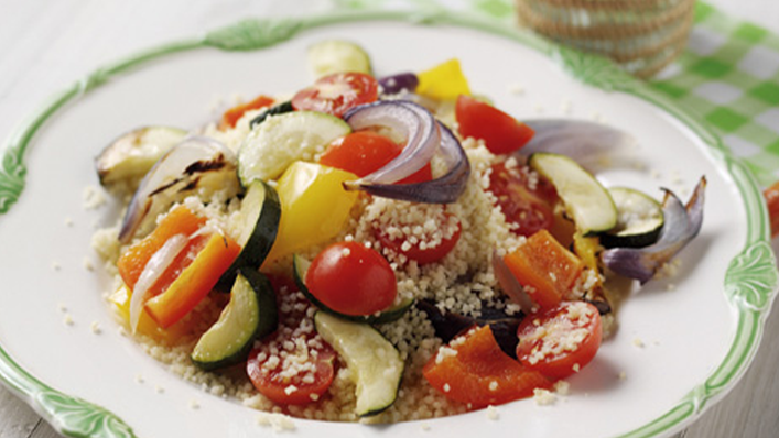 Roasted veg and couscous - Recipes - Healthier Families - NHS