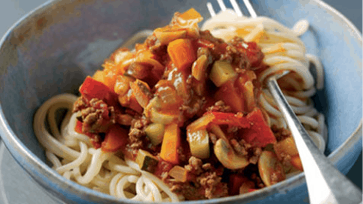 Easy spaghetti bolognese - Recipes - Healthier Families - NHS