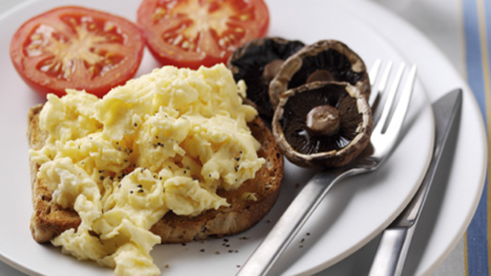 Nutritional Yellow Scrambled Eggs PNG Images