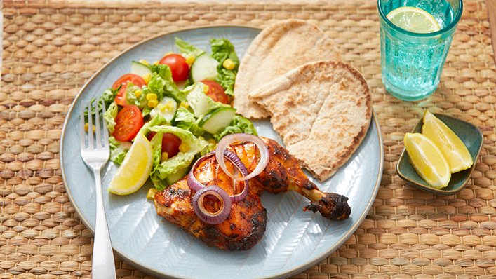 Tandoori chicken quarters - Recipes - Healthier Families - NHS