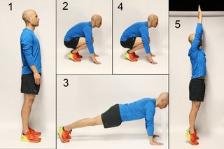Burpee progression