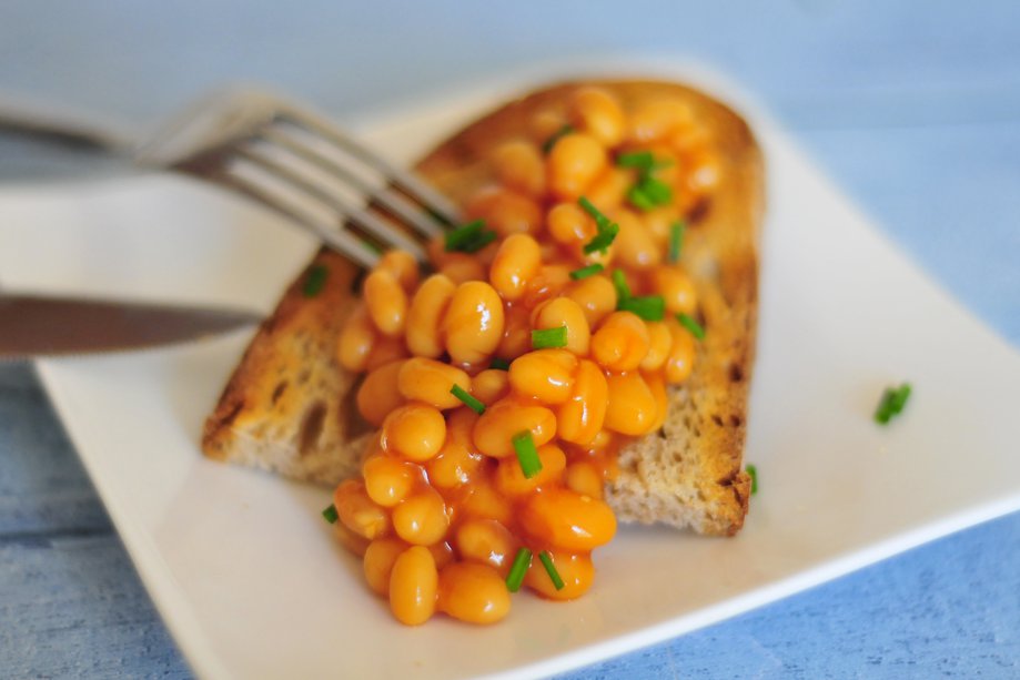 Baked beans on toast