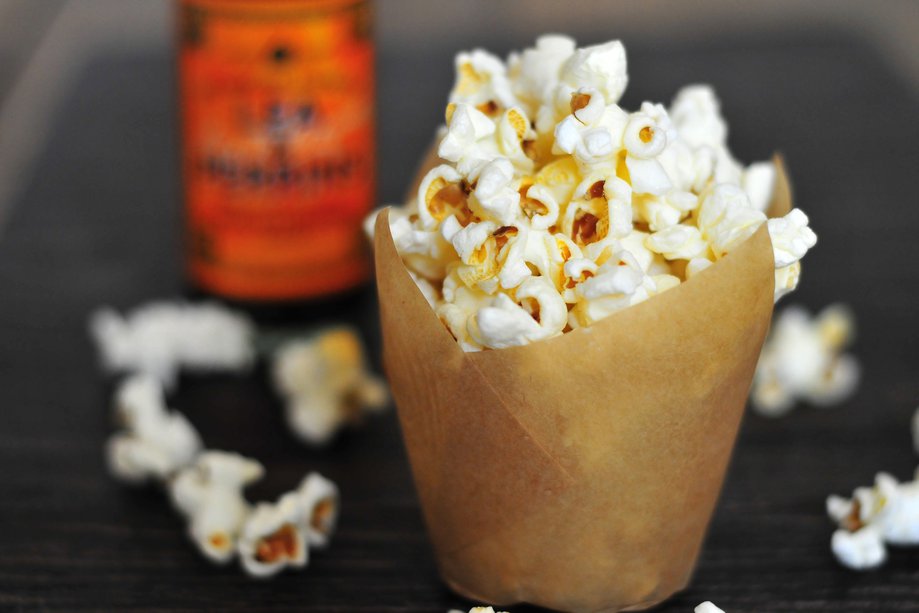 Homemade popcorn