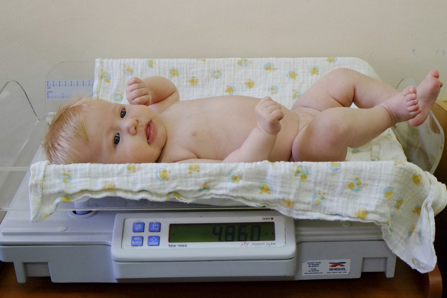 Newborn Baby Weight Chart By Week In Kg