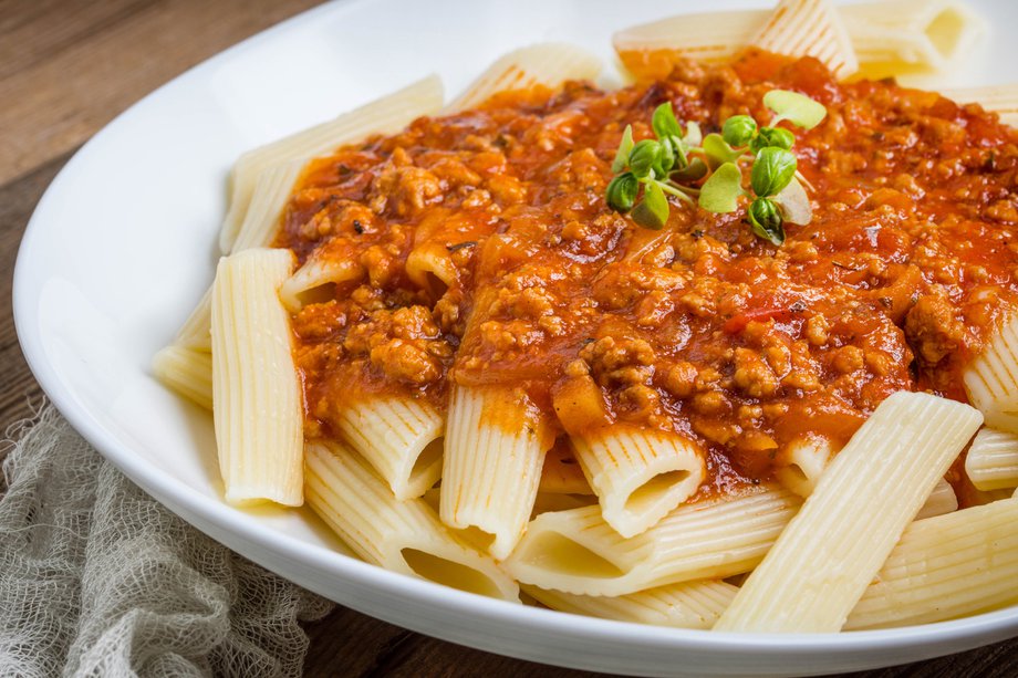 Beef pasta